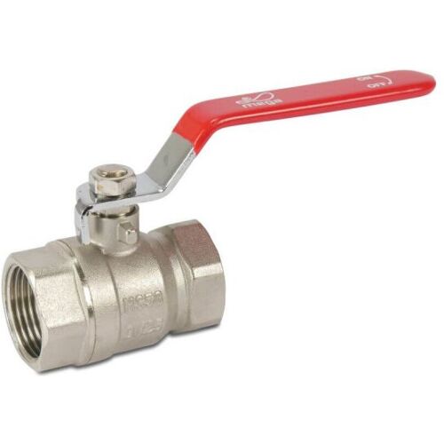 Profec Messing Kugelhahn 1 Zoll IG - einteilig - Arbeitsdruck 25bar