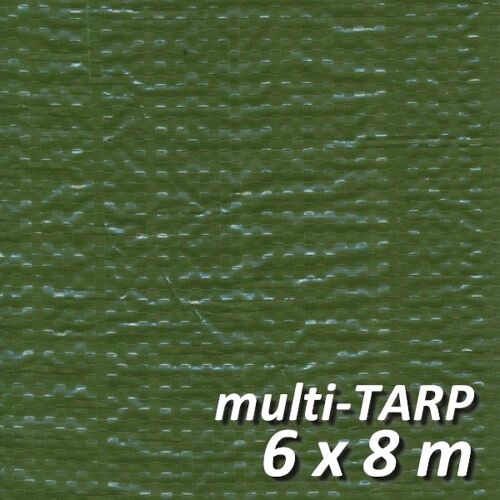 Lankotex multi-TARP Standard 6x8m grün, Schutz- und Abdeckplane mit...
