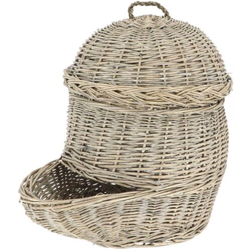 Esschert Design Kartoffelkorb, geflochtene Weide, Aufbewahrungskorb...