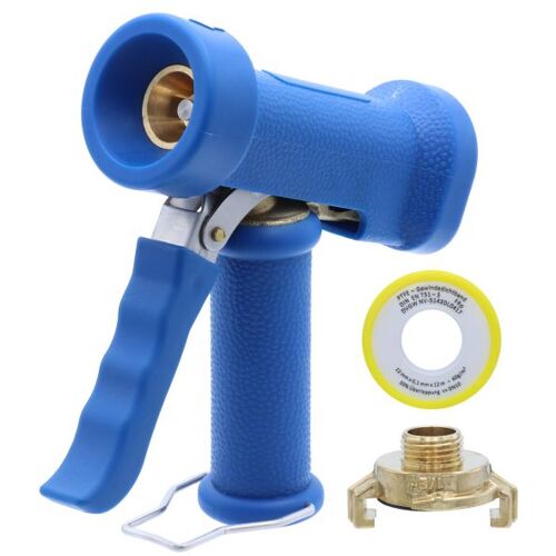 Profi Reinigungspistole 1/2 Zoll, Komplettset mit Messing Kupplung ...
