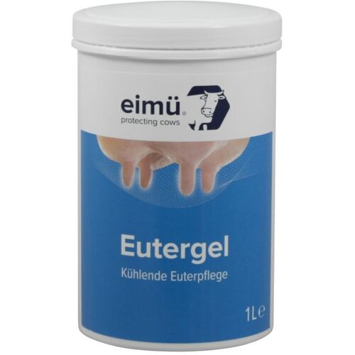 eimü Eutergel 1 Liter, kühlende Euterpflege für Kühe und Rinder
