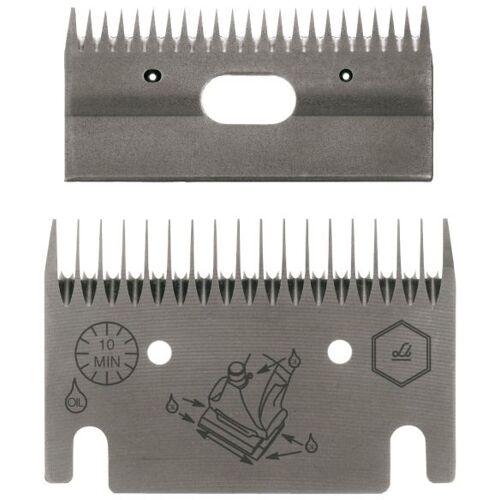 Lister Schermessersatz LI 107 mit 23+18 Zähnen, für Rinder in Laufs...