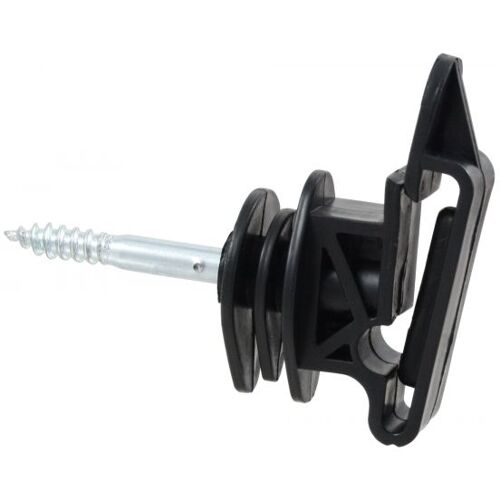 20x Bandisolator VARIO mit Holzgewinde, durchgehende Stütze 6mm, Kl...