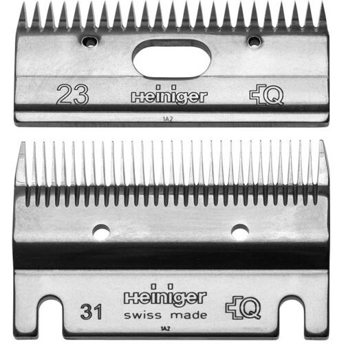 Heiniger Schermessersatz 31/23 Zähne, Standard Schermesser für Pferde