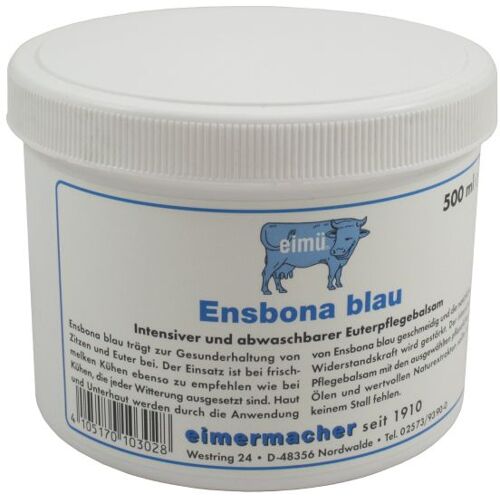 eimü Ensbona Blau+ 500ml Dose, regenerativer Euterbalsam für Rinder...