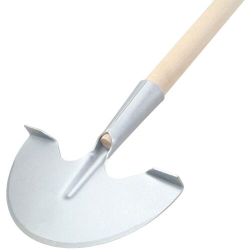 Rasenkantenstecher 20cm, verzinkt, mit Tritt und T-Stiel 105cm, Kan...