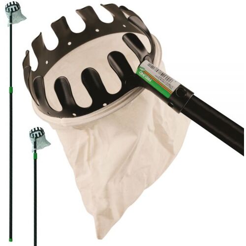 Obstpflücker mit Teleskopstiel, 165-300cm, Apfelpflücker, Obsternte...