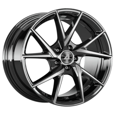 Alutec ADX.01 7,5x18 4x108 ET45 diamant-schwarz - Felgkarm Alutec ADX.01 7,5x18 4x108 ET45 diamant-schwarz - Felgkarm
