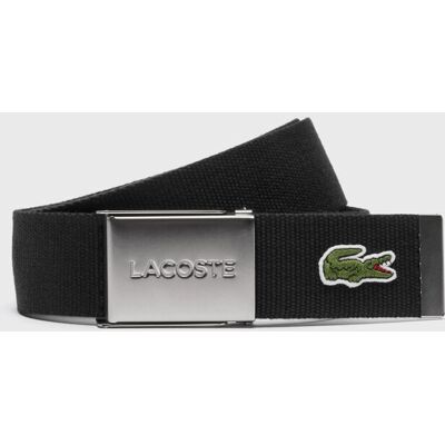 Lacoste L.12.12 Concept French Made Belt black 110 CM male Lacoste L.12.12 Concept French Made Belt black 110 CM male