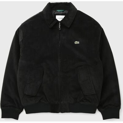 Lacoste Padded Corduroy Bomber Jacket black XL male Lacoste Padded Corduroy Bomber Jacket black XL male