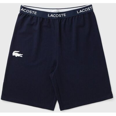 Lacoste Straight Fit Fleece Pyjama Shorts blue L male Lacoste Straight Fit Fleece Pyjama Shorts blue L male