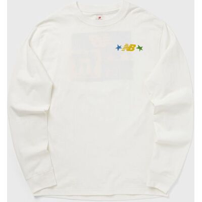 New Balance Made in USA Graphic Long Sleeve white L male New Balance Made in USA Graphic Long Sleeve white L male