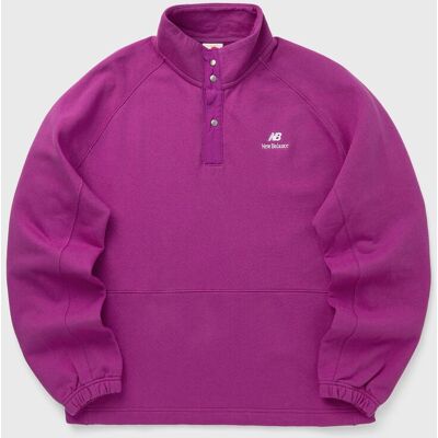 New Balance Made in USA Quarter Zip Sweats purple L male New Balance Made in USA Quarter Zip Sweats purple L male