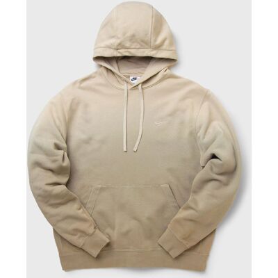 Nike French Terry Dip-Dyed Pullover Hoodie beige L male Nike French Terry Dip-Dyed Pullover Hoodie beige L male
