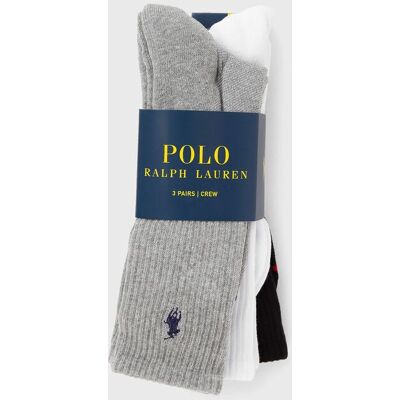 Polo Ralph Lauren CREW SOCK multi EU 43-46 male Polo Ralph Lauren CREW SOCK multi EU 43-46 male