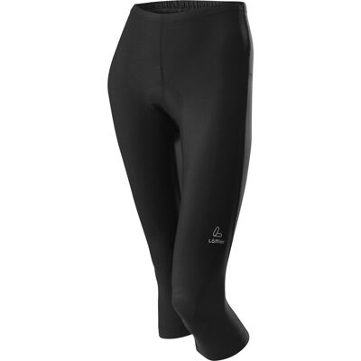 Löffler Bike 3/4 Tights Basic - Schwarz - Atmungsaktiv, Elastisch, Reflektierend - Radhose Löffler Bike 3/4 Tights Basic - Schwarz - Atmungsaktiv, Elastisch, Reflektierend - Radhose