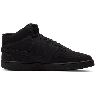 Nike - Court Vision Mid - Schwarz - EU45.5 - Schuhe Nike - Court Vision Mid - Schwarz - EU45.5 - Schuhe