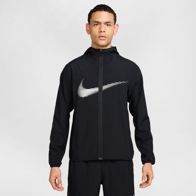 NIKE M Nk Df Form Hd Jkt Swoosh Black/white Black/white L NIKE M Nk Df Form Hd Jkt Swoosh Black/white Black/white L