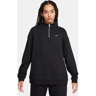 NIKE W Nsw Flc Qz Gls Black/white Black/white M NIKE W Nsw Flc Qz Gls Black/white Black/white M