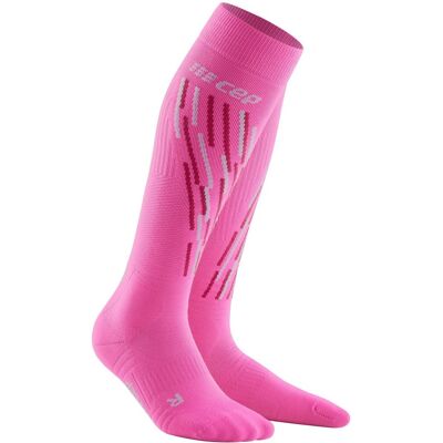 Cep Ski Thermo Socks*, Women Pink/flash Pink Iii Cep Ski Thermo Socks*, Women Pink/flash Pink Iii