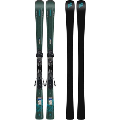 K2 Disruption SC W - ER3 10 Compact Quikclik - Damen Ski - Schwarz & Anthrazit - 153cm K2 Disruption SC W - ER3 10 Compact Quikclik - Damen Ski - Schwarz & Anthrazit - 153cm