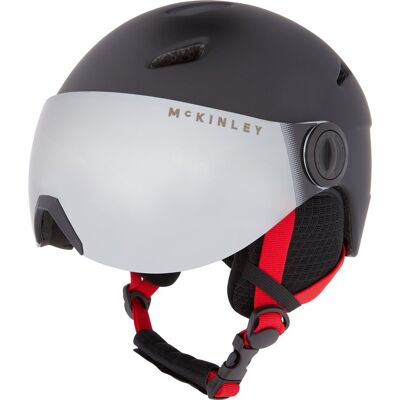 McKINLEY - Pulse S2 Visor Jr - Melange/White - M - Helmet McKINLEY - Pulse S2 Visor Jr - Melange/White - M - Helmet