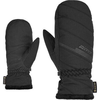 ZIENER Kasiana Gtx Mitten Lady Glove 12 Black 12 Black 8 ZIENER Kasiana Gtx Mitten Lady Glove 12 Black 12 Black 8