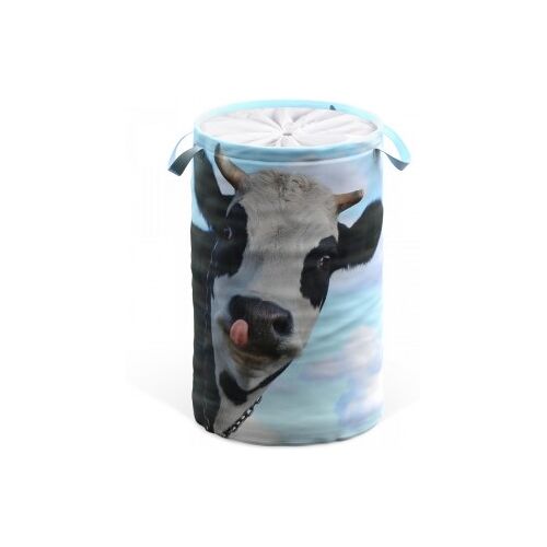 WCShop24 Wäschekorb Kuh