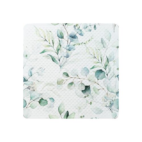 WCShop24 Badematte Eukalyptus 53 x 53 cm