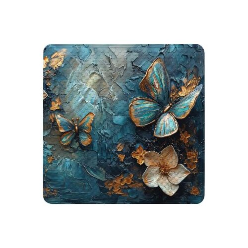 WCShop24 Badematte Mariposa 53 x 53 cm