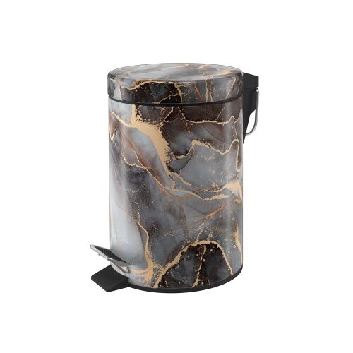 WCShop24 Kosmetikeimer Marmor Abstrakt 3 Liter