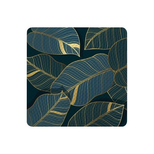 WCShop24 Badematte Monstera 53 x 53 cm