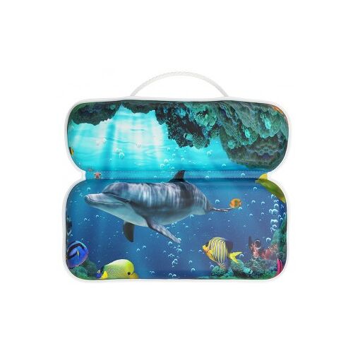 WCShop24 Badewannenkissen Delphin