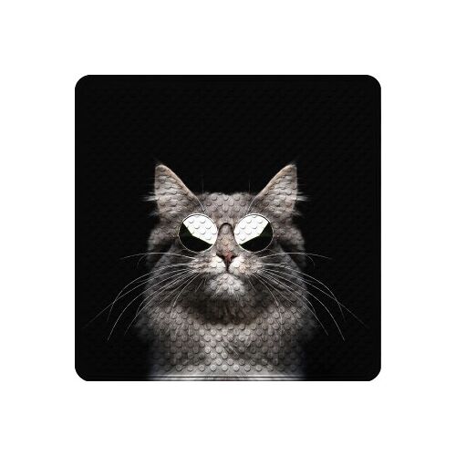 WCShop24 Badematte Cool Cat 53 x 53 cm