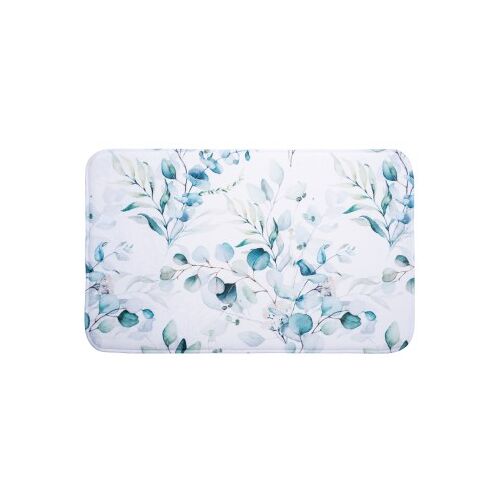 WCShop24 Badteppich Eukalyptus 50 x 80 cm
