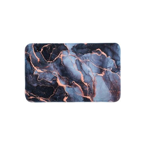 WCShop24 Badteppich Marmor Abstrakt 50 x 80 cm