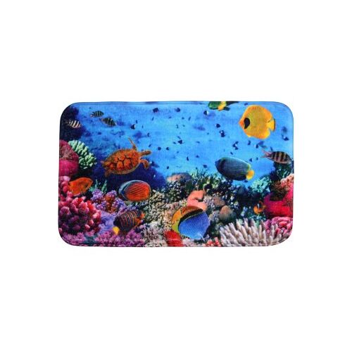 WCShop24 Badteppich Ocean 70 x 110 cm