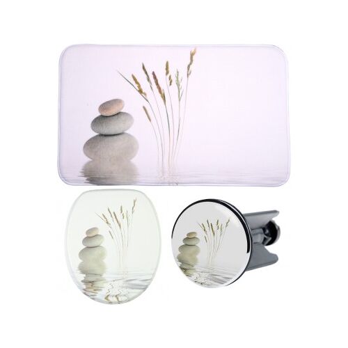 WCShop24 3-teiliges Badezimmer Set Balance