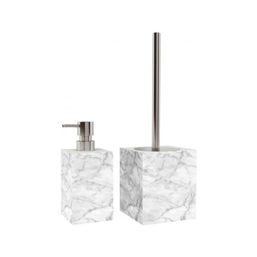 WCShop24 Badezimmer Set Marmor