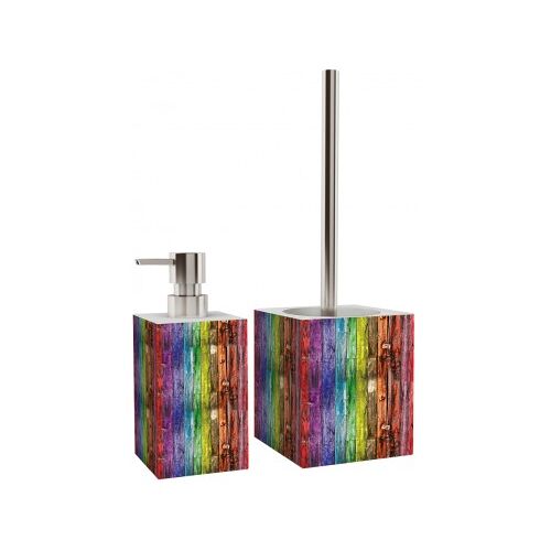 WCShop24 Badezimmer Set Rainbow