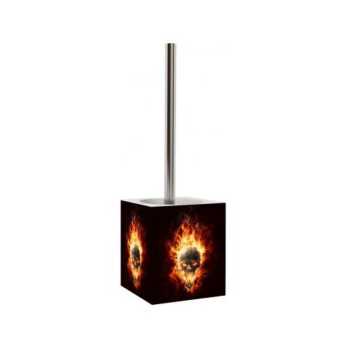 WCShop24 WC-Bürste Totenkopf