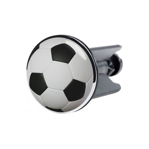 WCShop24 Waschbeckenstöpsel Fußball