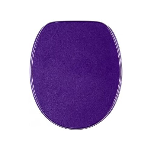 WCShop24 WC-Sitz Glitzer Lila - Premium Toilettendeckel direkt vom Hersteller