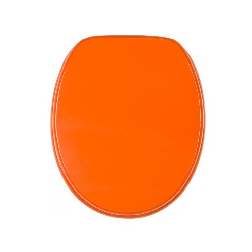 WCShop24 WC-Sitz mit Absenkautomatik Orange - Premium Toilettendeckel direkt vom Hersteller