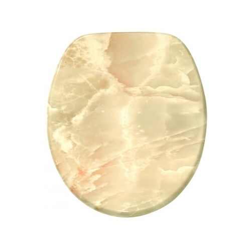 WCShop24 WC-Sitz Marmor Natur - Premium Toilettendeckel direkt vom Hersteller