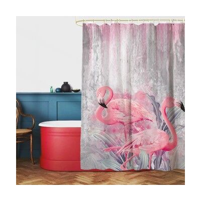 WCShop24 Duschvorhang Flamingo 180 x 200 cm WCShop24 Duschvorhang Flamingo 180 x 200 cm