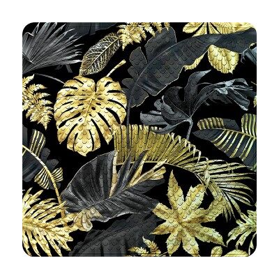 WCShop24 Badematte Golden Leaves 53 x 53 cm WCShop24 Badematte Golden Leaves 53 x 53 cm