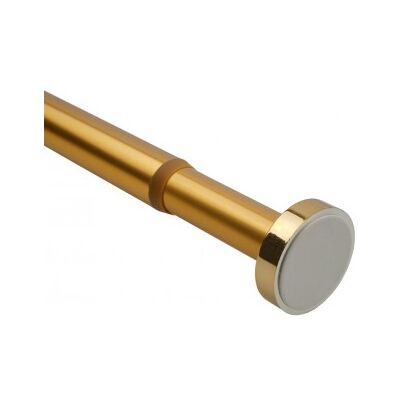 WCShop24 Duschvorhangstange Gold 90-160 cm WCShop24 Duschvorhangstange Gold 90-160 cm