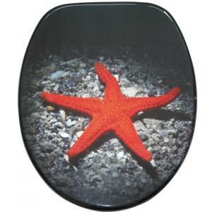 WCShop24 WC-Sitz mit Absenkautomatik Deep Sea - Premium Toilettendeckel direkt vom Hersteller