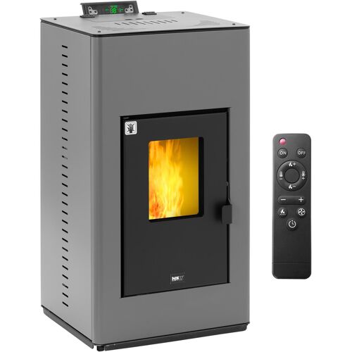 MSW Pelletofen wasserführend - 20 kW - für 380 m³ / 25 L Wasser MSW-PLT-W20